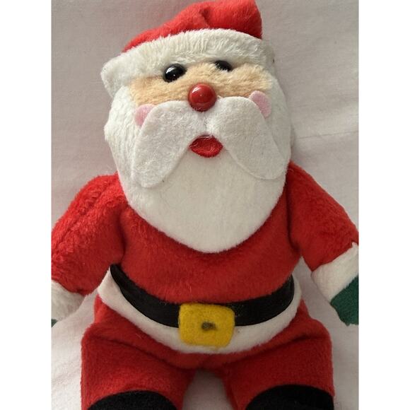 Vintage Great American Fun Corp. Plush Santa 7.50” - Picture 2 of 6